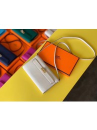 First-class Quality Hermes Original kelly espom leather to go woc Bag H4087 cream JH01213Vu63