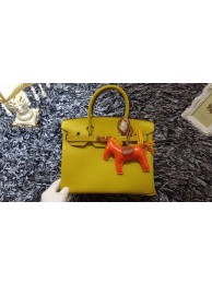 Hermes Birkin 30CM tote bags litchi leather H30 lemon JH01724Bi78