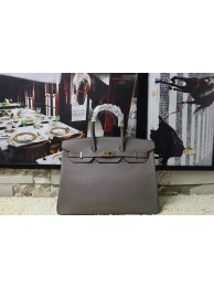 Hermes Birkin H35 new model lizards gray gold(silver) JH01770SB35