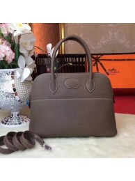 Hermes Bolide Original Togo leather Tote Bag HB31 Elephant grey JH01583GR32