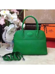 Hermes Bolide Original Togo leather Tote Bag HB31 green JH01579IZ26
