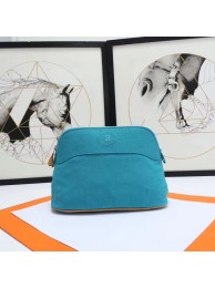Hermes Cosmetic Bag H3699 Blue JH01329aP53