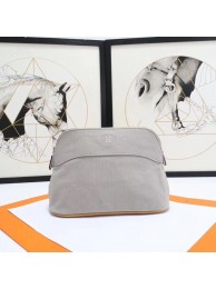 Hermes Cosmetic Bag H3699 Light Grey JH01326TK61