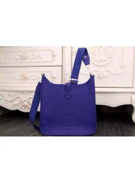 Hermes evelyne hot style original leather H1188 brilliant blue JH01749sm27