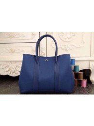 Hermes Garden Party waterproof fabric 6080 Dark blue JH01762ys25