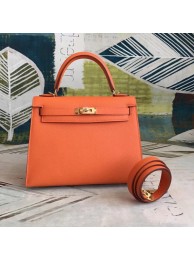 Hermes original Kelly Epsom Leather KL32 orange JH01295nK94