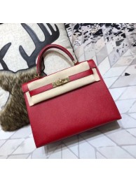 Hermes original Kelly Epsom Leather KL32 red JH01380Hu22