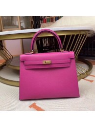 Hermes original Kelly Epsom Leather KL32 rose JH01291QQ72