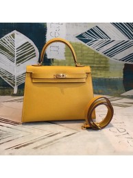 Hermes original Kelly Epsom Leather KL32 yellow JH01294fp99
