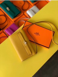 Hermes Original kelly espom leather to go woc Bag H4087 yellow JH01220qa98