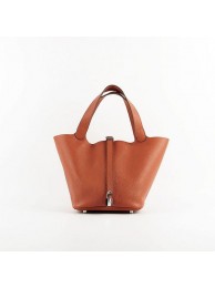 Hermes Picotin 18cm Bags togo Leather 8615 orange JH01861Nc47