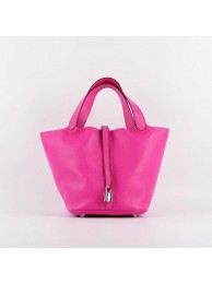 Hermes Picotin Lock 22cm Bags togo Leather 8616 rose JH01848OW36