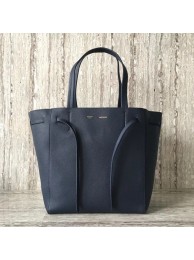 High Quality Replica CELINE SMALL CABAS PHANTOM IN SOFT GRAINED CALFSKIN 17602 dark blue JH06014lk70