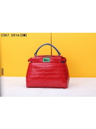 Hot Replica Fendi winter best-selling model crocodile 520885 red&blue JH08825IG96
