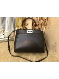 Imitation 2015 Fendi winter best-selling model original leather 55211 black JH08817Ad61