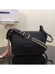 Imitation Best Prada Concept calf leather bag 1BD123 black JH05455gt75
