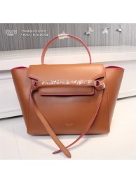 Imitation Celine belt bag original leather 3398 coffee JH06365pd51