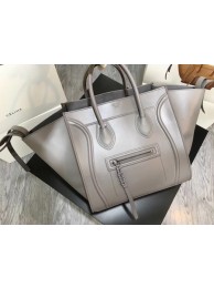 Imitation Celine LUGGAGE PHANTOM Tote Bag A3372 grey JH06284cI42
