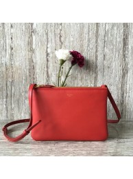Imitation Celine Original Leather mini Shoulder Bag 55420 red JH06098Yx32