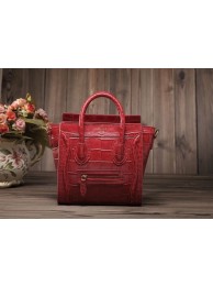 Imitation Celine winter best-selling model crocodile 3309 red JH06458mv84