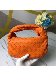 Imitation Cheap Bottega Veneta Original Weave Leather Bag BV4588 orange JH09266wG78