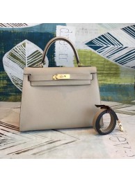 Imitation Hermes original Kelly Epsom Leather KL32 Beige JH01290vX95