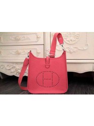 Imitation Hot Hermes evelyne hot style original leather H1188 dark pink JH01746CQ60