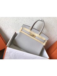 Imitation Top Hermes Birkin 35CM Tote Bag Original Togo Leather BK35 Beige JH01629Wv17