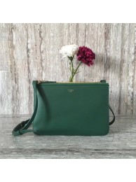 Knockoff AAAAA Celine Original Leather mini Shoulder Bag 55420 green JH06227bP60