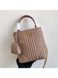 Knockoff Prada Double Saffiano Original Calfskin Leather Bag 1BA212 Pink JH05203cF44