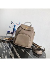 Knockoff Prada original Leather backpack 1BZ035 apricot JH05273xd98