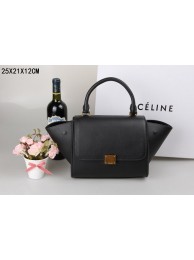 Luxury 2015 Celine classic original leather 3345 black JH06549ze26