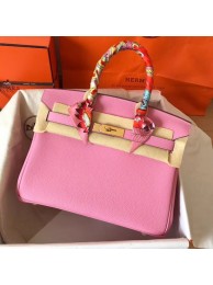 Luxury Imitation Hermes Birkin Tote Bag Original Togo Leather BK35 Cherry blossoms JH01526Pn88