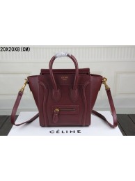 New 2015 Celine classic 3308 purplish red JH06474IR98