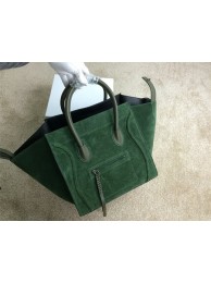 New 2015 Celine winter best-selling model nubuck leather 9901-3 emerald-green JH06564DL25