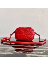 New Prada Spectrum shoulder bag 1BH141 red JH05137rZ14