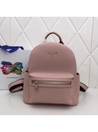 Prada Calf leather backpack 2819 pink JH05298Dy68
