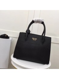 Prada Calf leather bag 1BA050 black JH05409Vu52