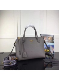 Prada calf leather bag 1BA157 grey JH05567sA28