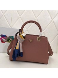 Prada Calf leather bag 2024 dark pink JH05421SS70