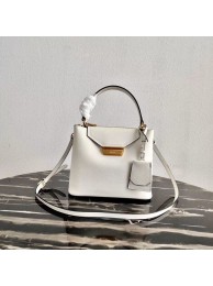 Prada Calf skin tote 1BN012 white JH05045gs78