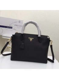 Prada Calfskin Leather Tote Bag 0903 black JH05598KY38
