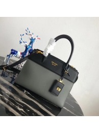 Prada Esplanade Bag 1BA046 grey&black JH05475fm32