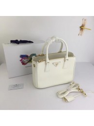 Prada Galleria Small Saffiano Leather Bag BN2316 white JH05338uK17