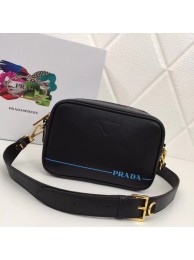 Prada Leather shoulder bag 1BH093 black JH05389gR91