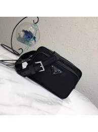 Prada Nylon and leather belt bag 1BL010 black JH05499SP97