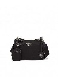 Prada Nylon Re-Edition 2000 Shoulder Bag 1BH046 black JH04952eT55
