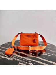 Prada Nylon Re-Edition 2000 Shoulder Bag 1BH046 orange JH04954OG45