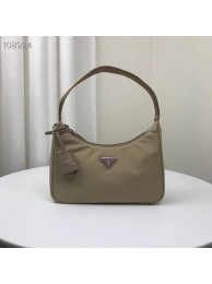 Prada Nylon tote bag 1NE515 Khaki JH05176Nu37