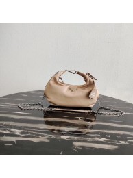 Prada Re-Edition 2005 nylon shoulder bag 1BH172 apricot JH05010xf55